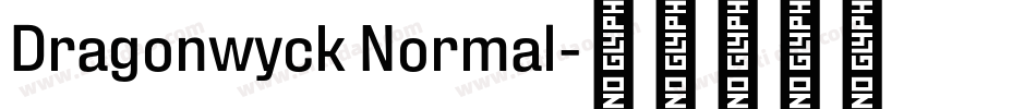 Dragonwyck Normal字体转换